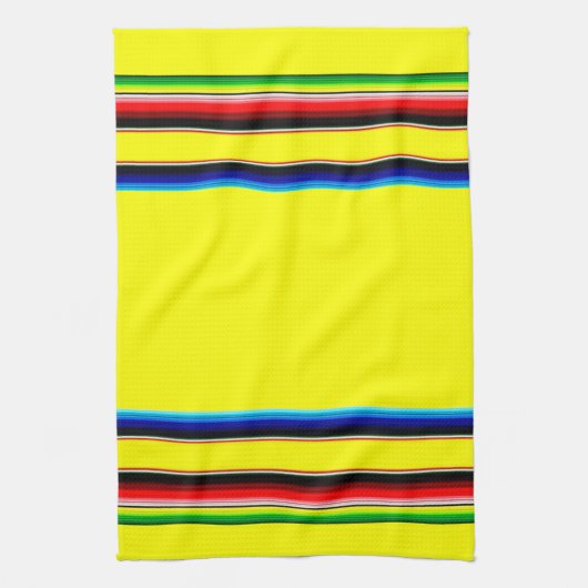 Keukenhanddoek met Bright serapes (Verticaal)