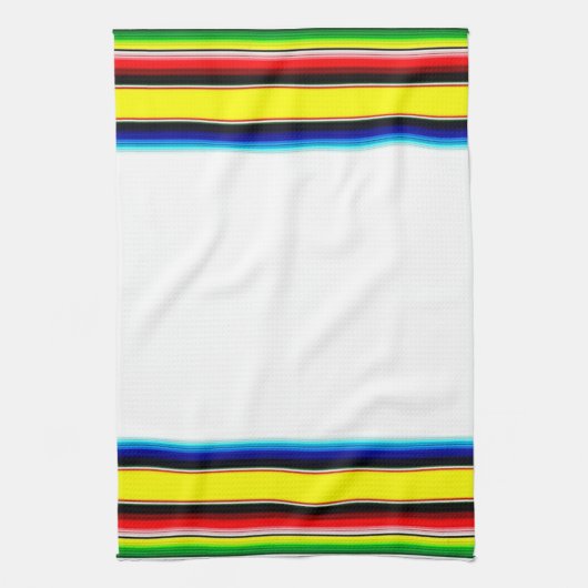 Keukenhanddoek met Bright serapes (Verticaal)