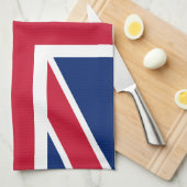 Keukenhanddoek met Brits vlaggenontwerp (Quarter Fold)