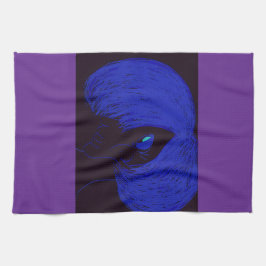 Keukenhanddoek met cartoonpersonagekunst