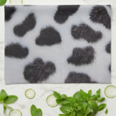 Keukenhanddoek met Dalmatiaans design (Gevouwen)