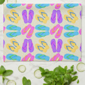 Keukenhanddoek met flap-flop (Gevouwen)