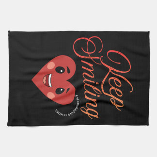 Keukenhanddoek met glimlach