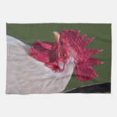 Keukenhanddoek met Haan (Horizontaal)