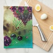  keukenhanddoek met kerstkeuken (Quarter Fold)