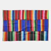 Keukenhanddoek met kleurrijke strepen (Horizontaal)