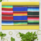 Keukenhanddoek met kleurrijke strepen (Gevouwen)