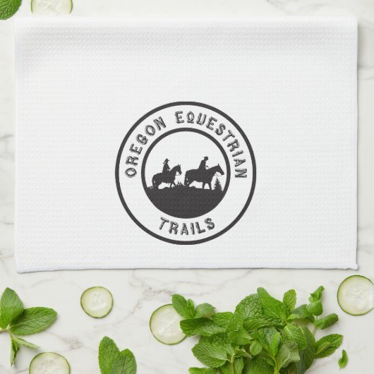 Keukenhanddoek met logo (Gevouwen)