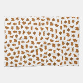 Keukenhanddoek met monochrome print. (Horizontaal)