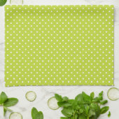 Keukenhanddoek met polka stippen (Gevouwen)