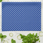 Keukenhanddoek met polka stippen (Gevouwen)