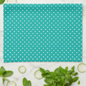 Keukenhanddoek met polka stippen (Gevouwen)