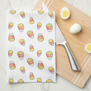 keukenhanddoek met snoepmais