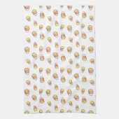 keukenhanddoek met snoepmais (Verticaal)