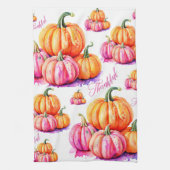 Keukenhanddoek met Thanksgiving thema (Verticaal)