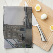 Keukenhanddoek met towerbrug over de Theems (Quarter Fold)