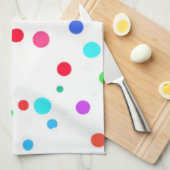 Keukenhanddoek met veel O'-spots (Quarter Fold)