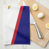 Keukenhanddoek met vlag van Amerikaans-Samoa, V.S. (Quarter Fold)