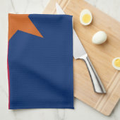 Keukenhanddoek met vlag van Arizona, V.S.A. (Quarter Fold)