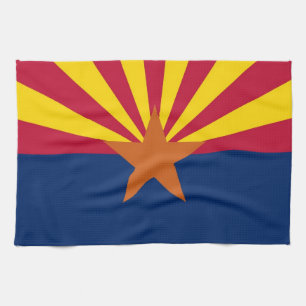 Keukenhanddoek met vlag van Arizona, V.S.A.