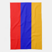 Keukenhanddoek met vlag van Armenië (Verticaal)