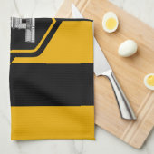 Keukenhanddoek met vlag van Baltimore City, VS (Quarter Fold)