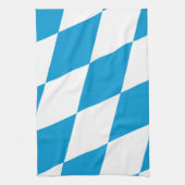 Keukenhanddoek met vlag van Beieren, Duitsland (Verticaal)