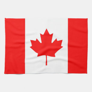 Keukenhanddoek met vlag van Canada