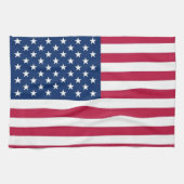 Keukenhanddoek met vlag van de VS (Horizontaal)