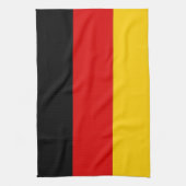 Keukenhanddoek met vlag van Duitsland (Verticaal)