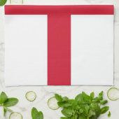 Keukenhanddoek met vlag van Engeland (Gevouwen)