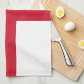 Keukenhanddoek met vlag van Engeland (Quarter Fold)