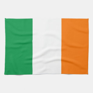 Keukenhanddoek met vlag van Ierland