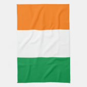 Keukenhanddoek met vlag van Ierland (Verticaal)