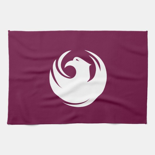 Keukenhanddoek met vlag van Phoenix, Arizona (Horizontaal)