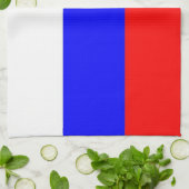 Keukenhanddoek met vlag van Rusland (Gevouwen)