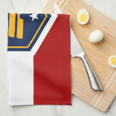 Keukenhanddoek met vlag van Utah, VS (Quarter Fold)