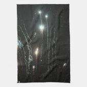 Keukenhanddoek met vuurwerk (Verticaal)