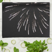Keukenhanddoek met vuurwerk (Gevouwen)
