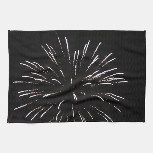 Keukenhanddoek met vuurwerk (Horizontaal)