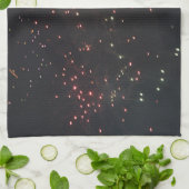 Keukenhanddoek met vuurwerk (Gevouwen)
