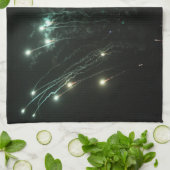 Keukenhanddoek met vuurwerk (Gevouwen)