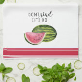 Keukenhanddoek met watermeloenen van de moderne wa (Gevouwen)