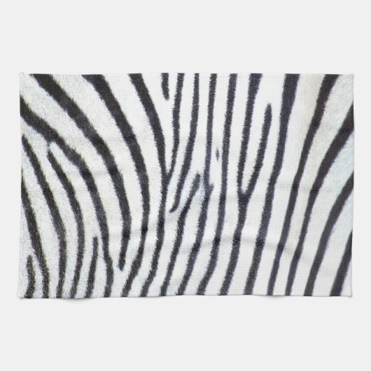 Keukenhanddoek met Zebra-ontwerp (Horizontaal)