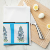 Keukenhanddoek - NGA Blue Bonnets (Quarter Fold)