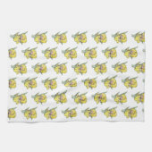 Keukenhanddoek - NGA Yellow Iris (Horizontaal)