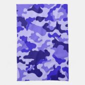 Keukenhanddoek Oceaan Blauw Camo (Verticaal)