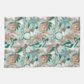 Keukenhanddoek: Onderwater zwemmen Theedoek (Horizontaal)