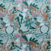 Keukenhanddoek: Onderwater zwemmen Theedoek