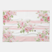 Keukenhanddoek op dag van de zomer Rozen (Horizontaal)